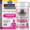 Garden of Life Once Daily Dr. Formulated Probiotics for Women 50 Billion CFU 16 Probiotic Strains with Organic Prebiotics for Digestive, Vaginal & Immune Health, Dairy Free, Shelf Stable 30 Capsules