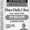 Garden of Life Probiotics for Women and Men, Dr. Formulated Once Daily Ultra 90 Billion Adult Probiotic for Digestive Health, Immune System Support, Acidophilus, Prebiotics, 30 Vegetarian Capsules