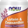 NOW Foods Supplements, Lutein & Zeaxanthin with 25 mg Lutein and 5 mg Zeaxanthin, 60 Softgels